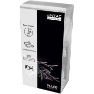 Entac Χριστουγεννιάτικα IP44 96 LED με Χρονοδιακόπτη Πολύχρωμα 7m (3xAA Δεν περιλαμβ.) Entac Χριστουγεννιάτικα IP44 96 LED με Χρονοδιακόπτη Πολύχρωμα 7m (3xAA Δεν περιλαμβ.)
