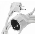 Entac Μπαλαντέζα 10m Άσπρο 3x1.5mm