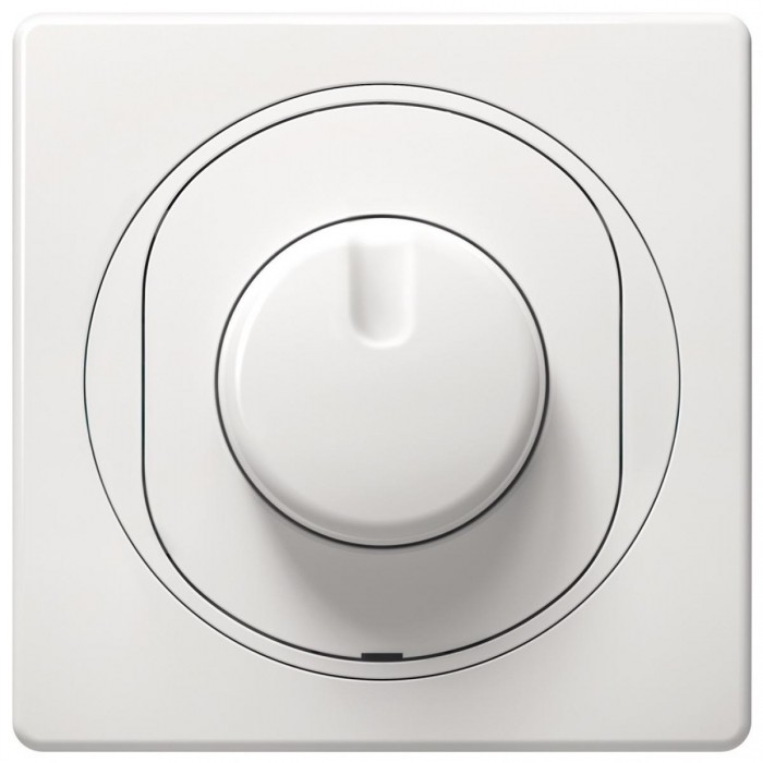 EON Dimmer with rotary single-pole switch 40-400VA white EON Dimmer with rotary single-pole switch 40-400VA white