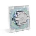 Entac 105 Arnold Recessed wall switch serial switch White Entac 105 Arnold Recessed wall switch serial switch White