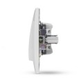 Entac 105 Arnold Recessed wall switch serial switch White Entac 105 Arnold Recessed wall switch serial switch White