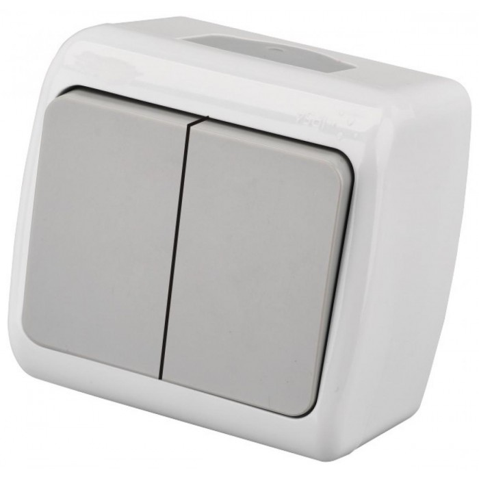 Entac 105 Stephan surface mounted wall switch serial switch IP54 Entac 105 Stephan surface mounted wall switch serial switch IP54