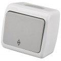 Entac 106 Stephan surface mounted alternative wall switch IP54