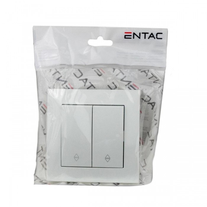Entac 106+6 Arnold Recessed alternative switch White Entac 106+6 Arnold Recessed alternative switch White