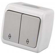 Entac 106+6 Stephan surface mounted alternative switch IP54 Entac 106+6 Stephan surface mounted alternative switch IP54