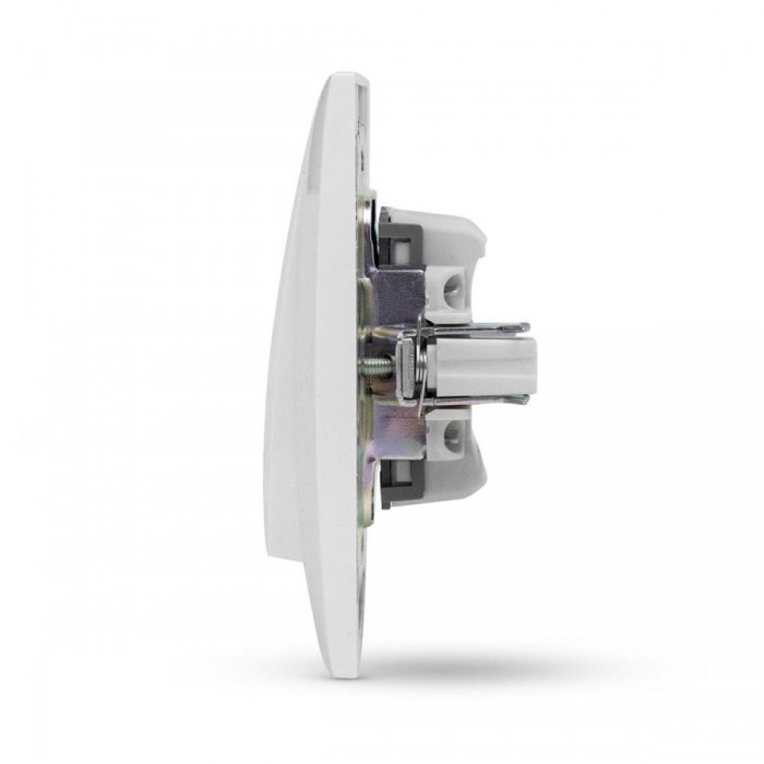 Entac Arnold Recessed doorbell switch White Entac Arnold Recessed doorbell switch White