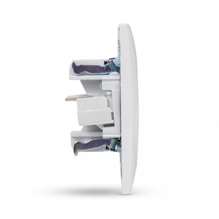 Entac Arnold Recessed wall LAN socket 2x Cat5 White