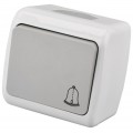 Entac Stephan surface mounted doorbell switch IP54