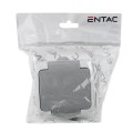 Entac Stephan surface mounted wall socket earthed IP54 Entac Stephan surface mounted wall socket earthed IP54