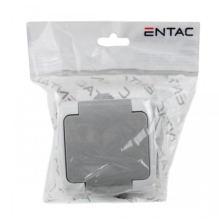 Entac Stephan surface mounted wall socket earthed IP54 Entac Stephan surface mounted wall socket earthed IP54