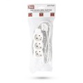 Entac Πολύπριζο 3 Θέσεων 3x1.0mm 1.5m Entac Πολύπριζο 3 Θέσεων 3x1.0mm 1.5m