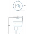 Entac Outdoor WIFI Socket IP44