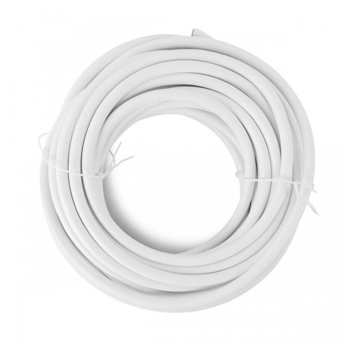 Entac Καλώδιο Ρεύματος H05VV-F 3G1.5 10m Λευκό Entac Καλώδιο Ρεύματος H05VV-F 3G1.5 10m Λευκό