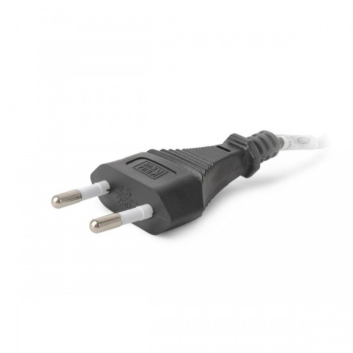 Entac Rewireable Καλώδιο 2G0.75 με Διακόπτη On/Off Μαύρο 5m 