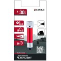 Entac Φακός 5 LED Μπρελόκ Κόκκινο