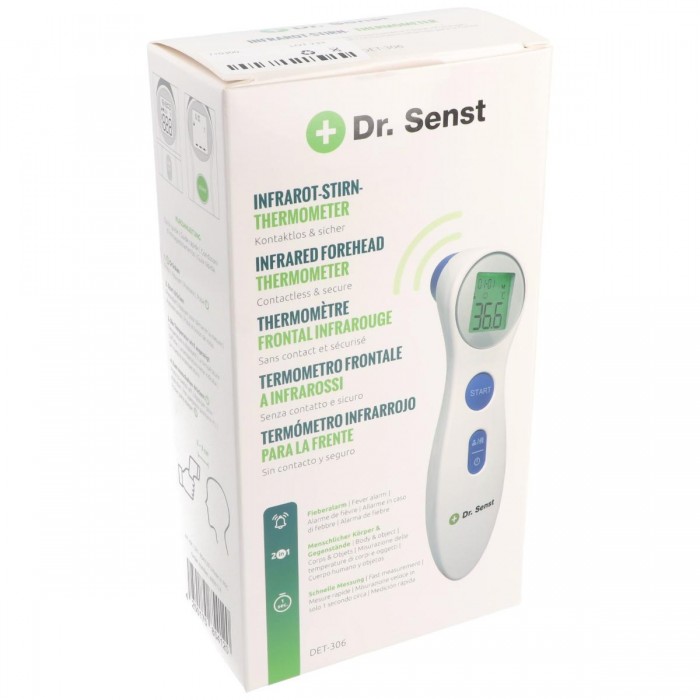 Dr. Senst DET-306 Ψηφιακό Θερμόμετρο Μετώπου με Υπέρυθρες.