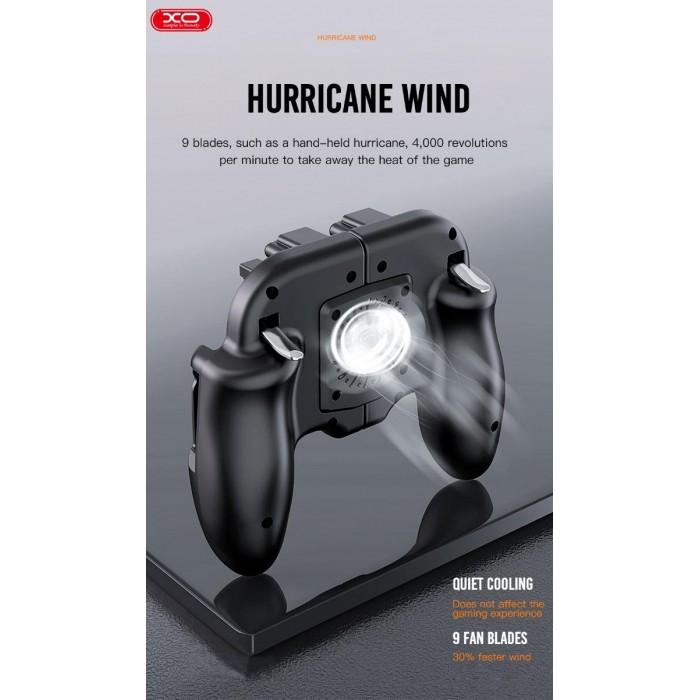 XO H6A Ασύρματο Gamepad με ψύκτρα (χωρίς μπαταρία)
