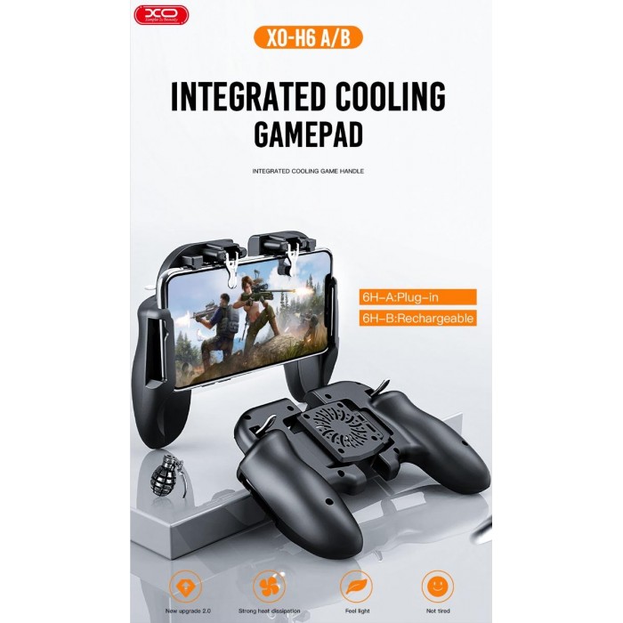 XO-H6B Ασύρματο Gamepad Με Ψύκτρα (με μπαταρία) XO-H6B Ασύρματο Gamepad Με Ψύκτρα (με μπαταρία)