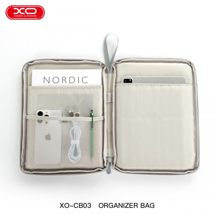 Τσάντα tablet XO CB03 iPad Γκρι (10.9 ιντσών)