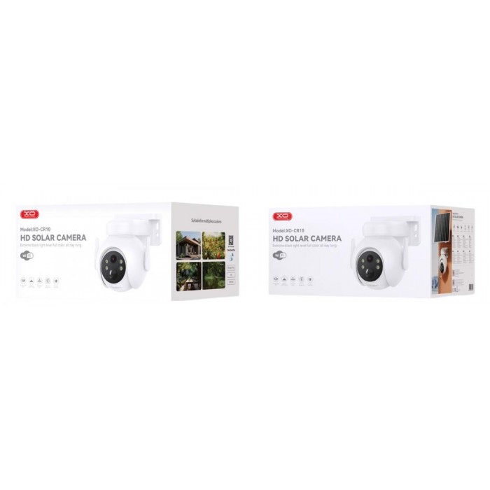 XO CR10 Εξωτερική Ηλιακή Έγχρωμη Κάμερα 300W WiFi