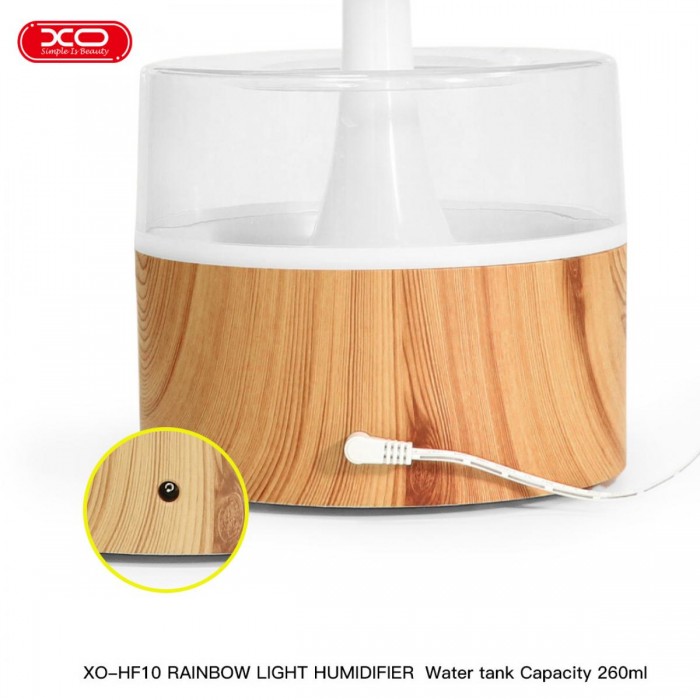 XO HF10 Πολύχρωμος Υγραντήρας Diffuser Σύννεφο Βροχής XO HF10 Πολύχρωμος Υγραντήρας Diffuser Σύννεφο Βροχής