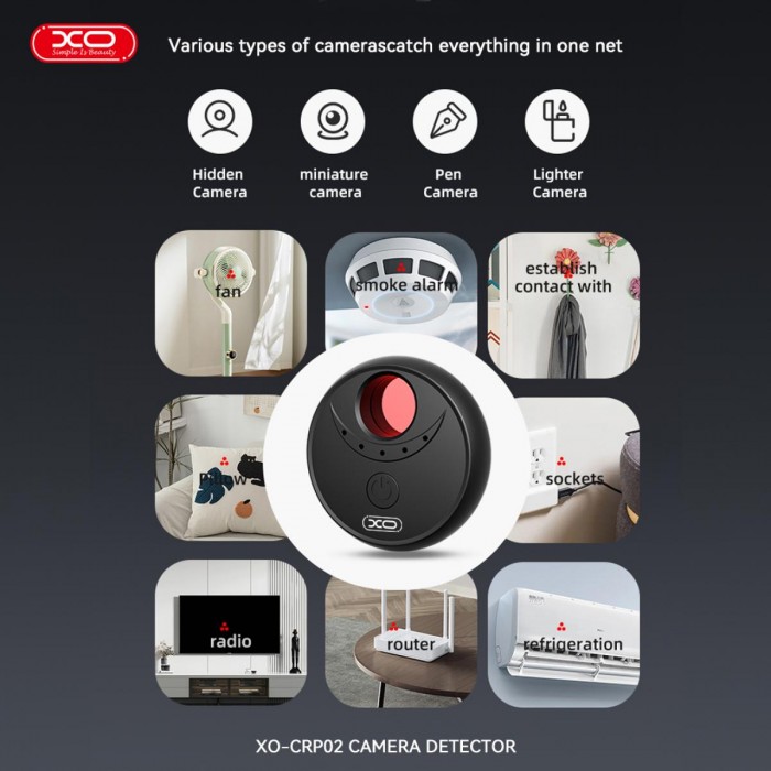 XO CRP02 Smart Ανιχνευτής Κάμερας