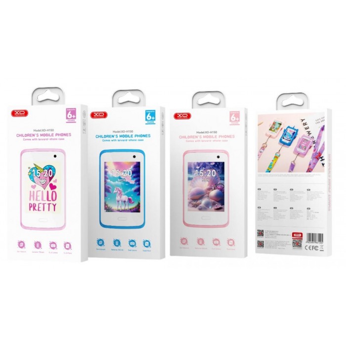 XO H150 Smart 2G Παιδικό Κινητό Τηλέφωνο 2.8