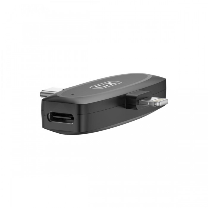 XO MKF10 Type-C+Lightning 2-σε-1 Ασύρματο Μικρόφωνο