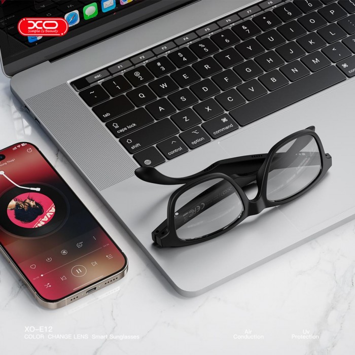 XO E12 Smart Audio Γυαλία με Προστασία από Μπλε Φως Οθόνης