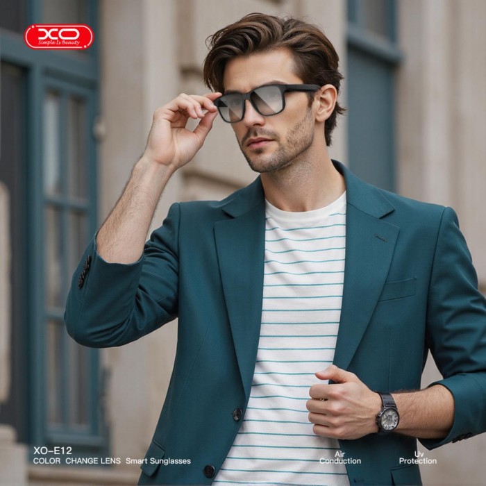 XO E12 Smart Audio Γυαλία με Προστασία από Μπλε Φως Οθόνης
