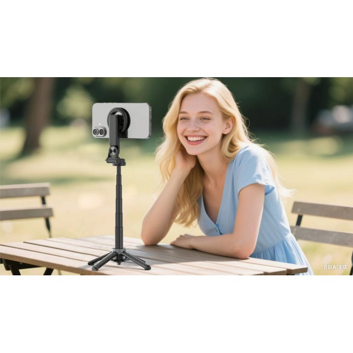 XO SS25 Mini Πολυλειτουργικό Selfie Stick Bluetooth