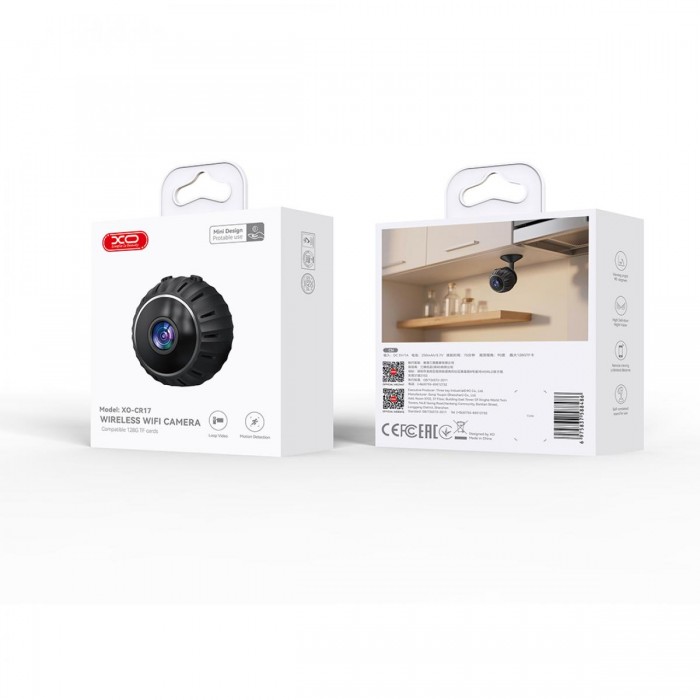 XO CR17 Mini Ασύρματη Κάμερα WiFi 960P XO CR17 Mini Ασύρματη Κάμερα WiFi 960P
