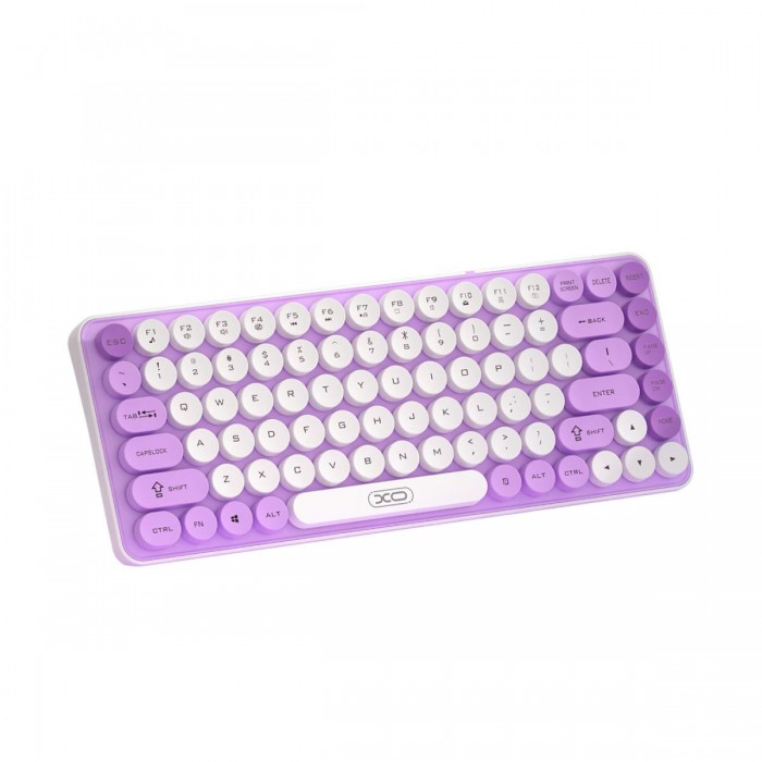 XO KB-12 Ασύρματο Πληκτρολόγιο Bluetooth Tri-Colour Μωβ XO KB-12 Ασύρματο Πληκτρολόγιο Bluetooth Tri-Colour Μωβ