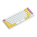 XO KB-12 Ασύρματο Πληκτρολόγιο Bluetooth Tri-Colour Πράσινο