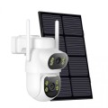 XO CR19 Εξωτερική Solar Κάμερα 4G AOV με Διπλό Φακό & 4 Megapixel