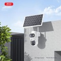 XO CR19 Εξωτερική Solar Κάμερα 4G AOV με Διπλό Φακό & 4 Megapixel