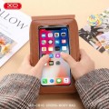 XO CB18 Τσάντα Χιαστί για Smartphones Καφέ