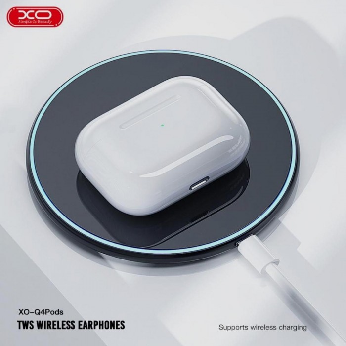 XO Q4 Pods Bluetooth headset (4ης Γενιάς με Αισθητήρα Αυτιού Και Λειτουργία Ασύρματης Φόρτισης) XO Q4 Pods Bluetooth headset (4ης Γενιάς με Αισθητήρα Αυτιού Και Λειτουργία Ασύρματης Φόρτισης)