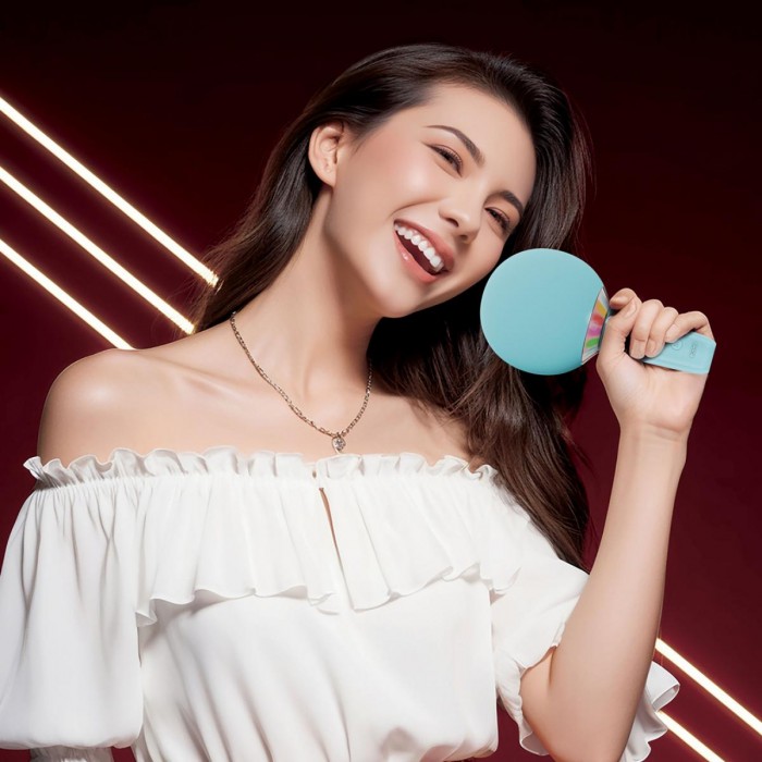 XO BE50 Lollipop Bluetooth Μικρόφωνο Μπλε