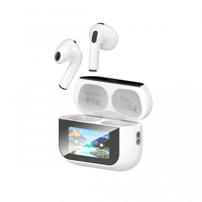 XO X47 Smart TWS Ακουστικά 4ης Γενιάς με Οθόνη (Λευκά) XO X47 Smart TWS Ακουστικά 4ης Γενιάς με Οθόνη (Λευκά)