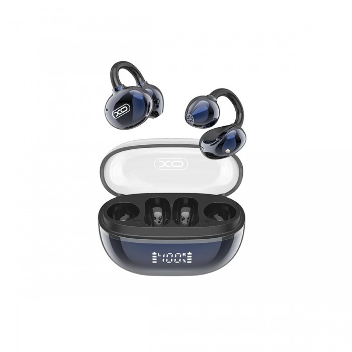 XO G43 Ακουστικά Bluetooth με Διαφανή Eπιμεταλλωμένο Σχεδιασμό OWS Μπλε XO G43 Ακουστικά Bluetooth με Διαφανή Eπιμεταλλωμένο Σχεδιασμό OWS Μπλε