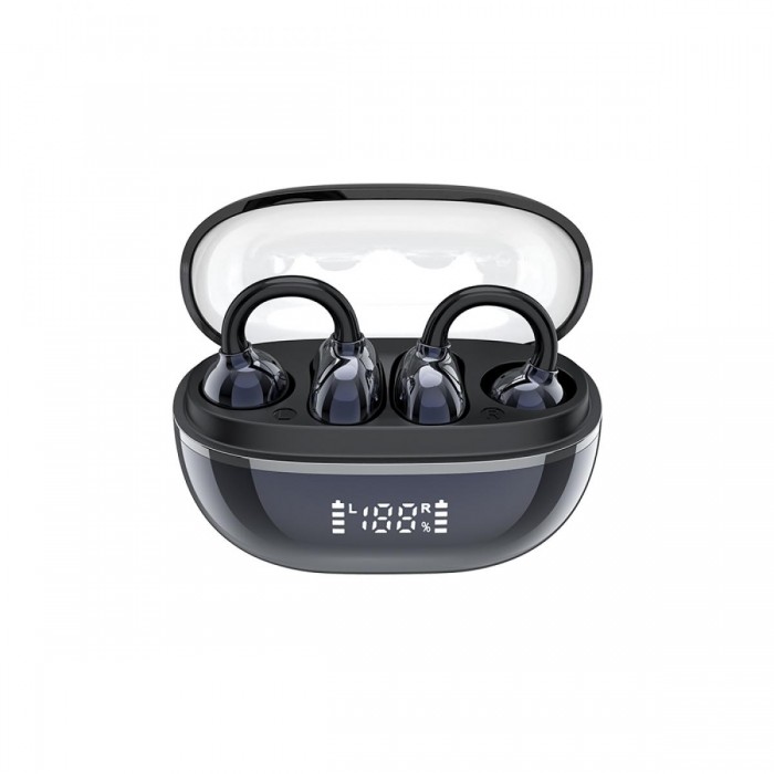 XO G43 Ακουστικά Bluetooth με Διαφανή Eπιμεταλλωμένο Σχεδιασμό OWS Μπλε XO G43 Ακουστικά Bluetooth με Διαφανή Eπιμεταλλωμένο Σχεδιασμό OWS Μπλε