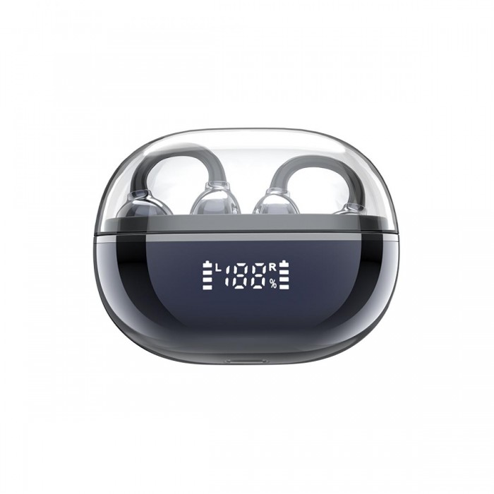 XO G43 Ακουστικά Bluetooth με Διαφανή Eπιμεταλλωμένο Σχεδιασμό OWS Μπλε XO G43 Ακουστικά Bluetooth με Διαφανή Eπιμεταλλωμένο Σχεδιασμό OWS Μπλε
