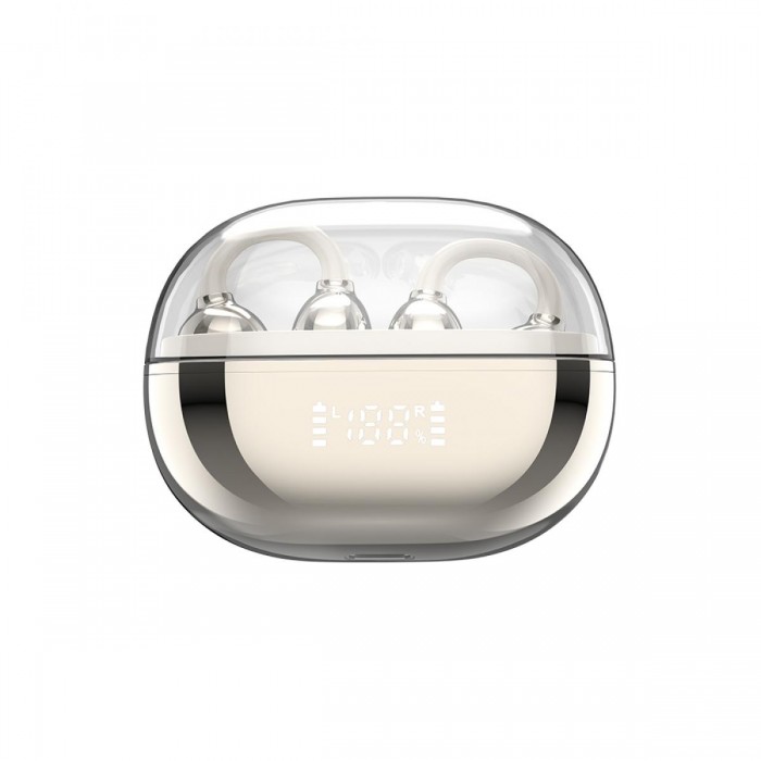 XO G43 Ακουστικά Bluetooth με Διαφανή Επιμεταλλωμένο Σχεδιασμό OWS Χρυσά XO G43 Ακουστικά Bluetooth με Διαφανή Επιμεταλλωμένο Σχεδιασμό OWS Χρυσά