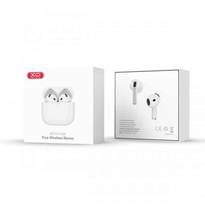 XO T6 Ασύρματα Ακουστικά Earbuds 6ης Γενιάς Standard Edition XO T6 Ασύρματα Ακουστικά Earbuds 6ης Γενιάς Standard Edition