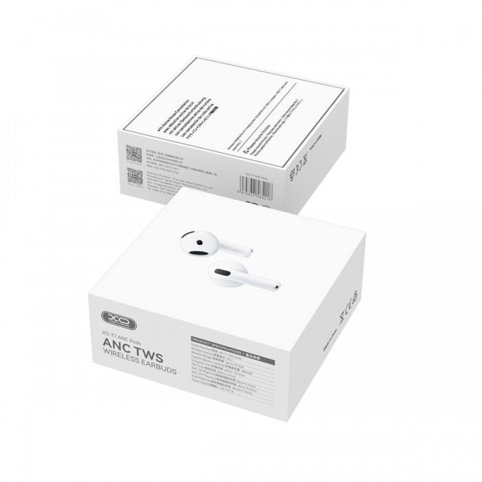 XO T7 ANC Ασύρματα Ακουστικά Earbuds TWS 6ης Γενιάς με Noise Cancelling Standard Edition XO T7 ANC Ασύρματα Ακουστικά Earbuds TWS 6ης Γενιάς με Noise Cancelling Standard Edition
