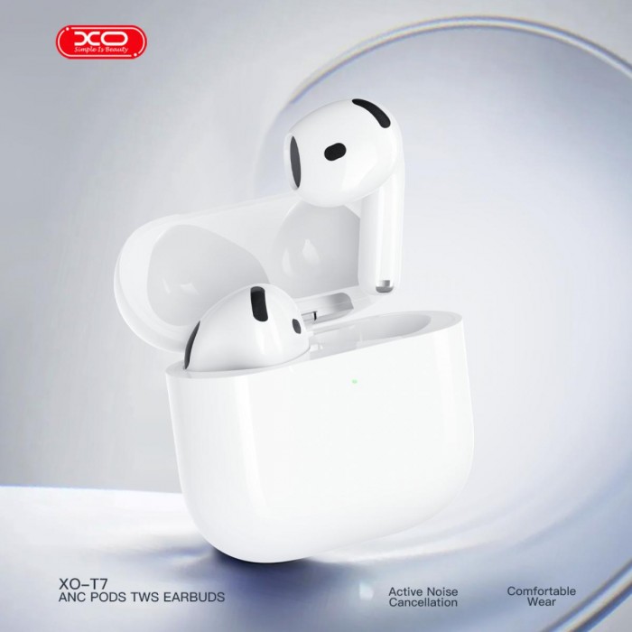 XO T7 ANC Ασύρματα Ακουστικά Earbuds TWS 6ης Γενιάς με Noise Cancelling Standard Edition XO T7 ANC Ασύρματα Ακουστικά Earbuds TWS 6ης Γενιάς με Noise Cancelling Standard Edition