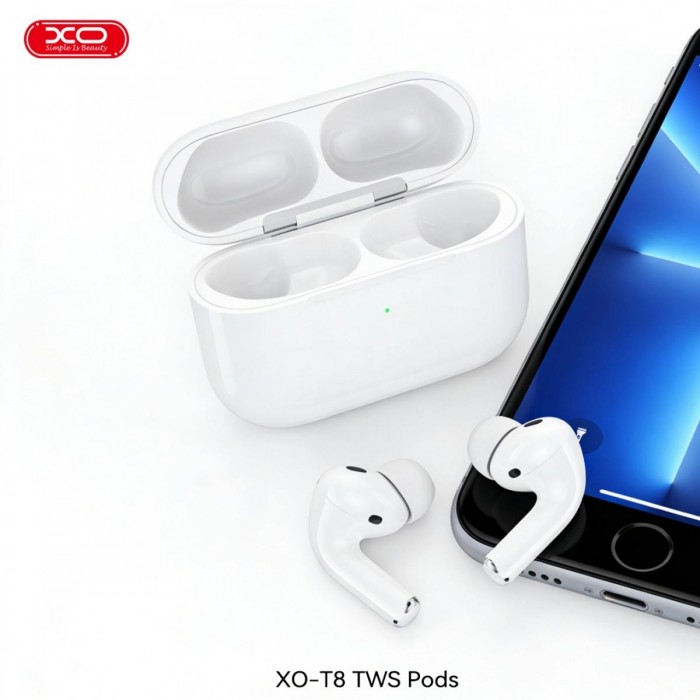 XO T8 TWS Ασύρματα Ακουστικά Bluetooth 8ης Γενιάς XO T8 TWS Ασύρματα Ακουστικά Bluetooth 8ης Γενιάς