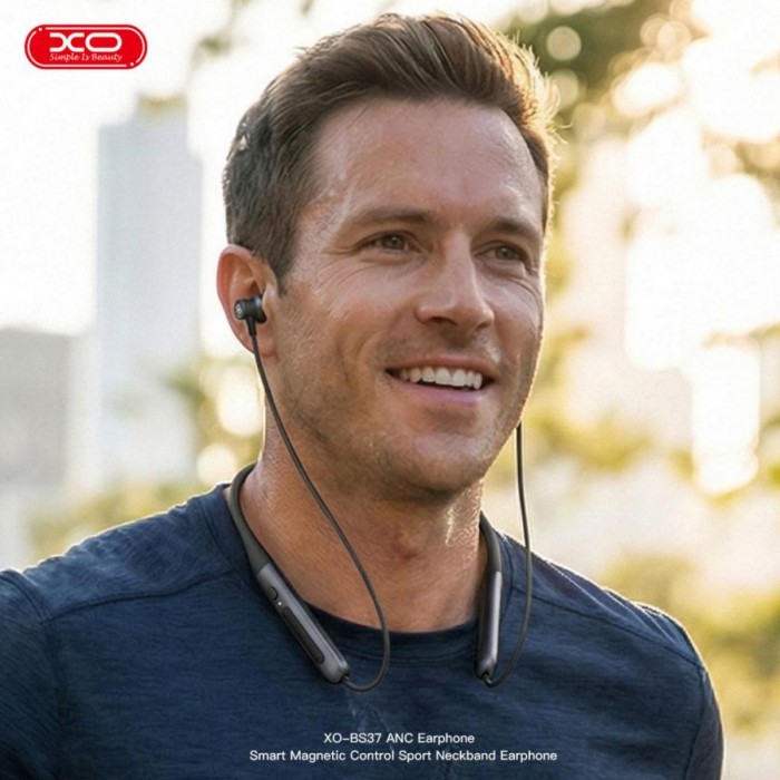 XO BS37 Αθλητικά Ακουστικά Λαιμού Comfort Sport με ANC & ENC XO BS37 Αθλητικά Ακουστικά Λαιμού Comfort Sport με ANC & ENC