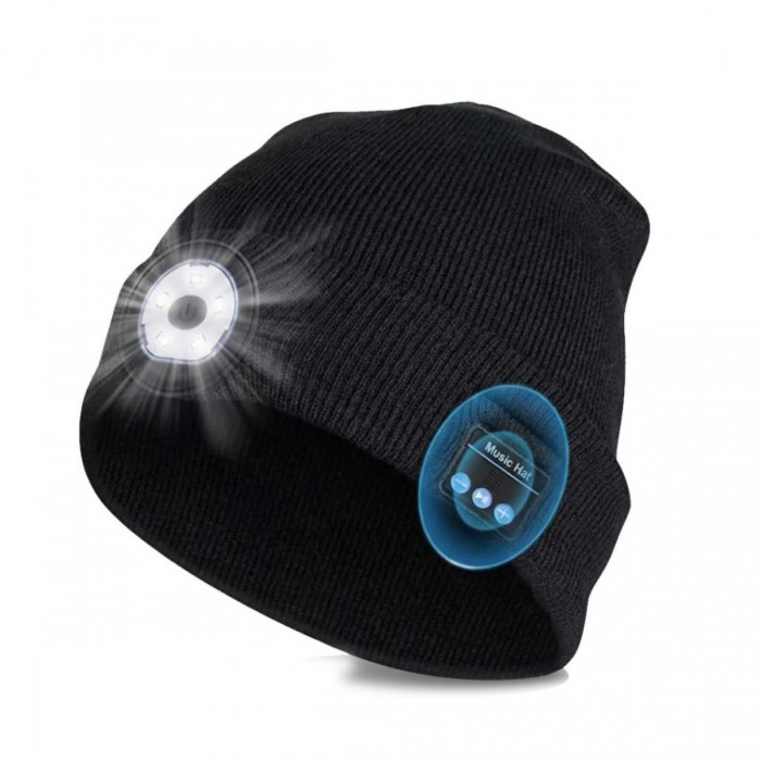 XO M02 Ασύρματος Σκούφος Bluetooth με Ενσωματωμένα Ακουστικά και Μικρόφωνο